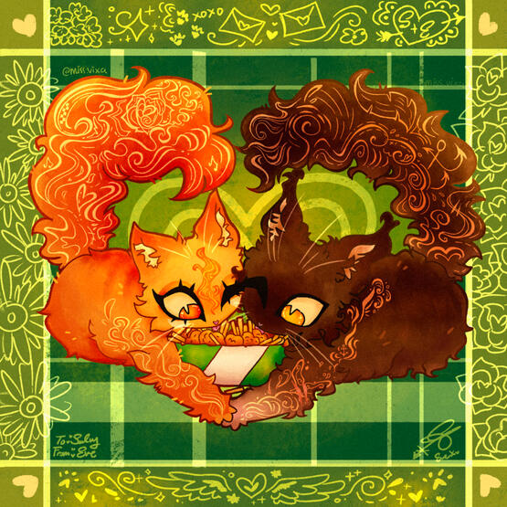'Our Paws Are Greasy'